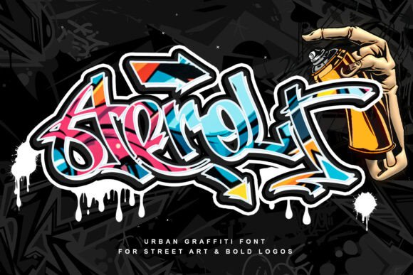Aerolt: The Bold Graffiti Typeface for Street-Level Impact
