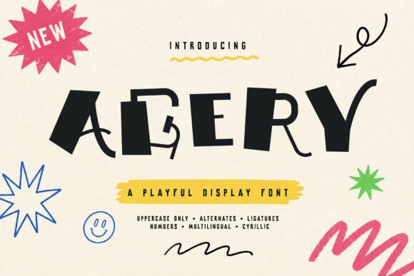 Agery Font: Bold Display Type for Web Design