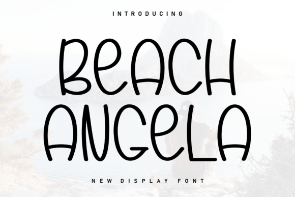 Beach Angela: A Handwritten Font for Digital Design