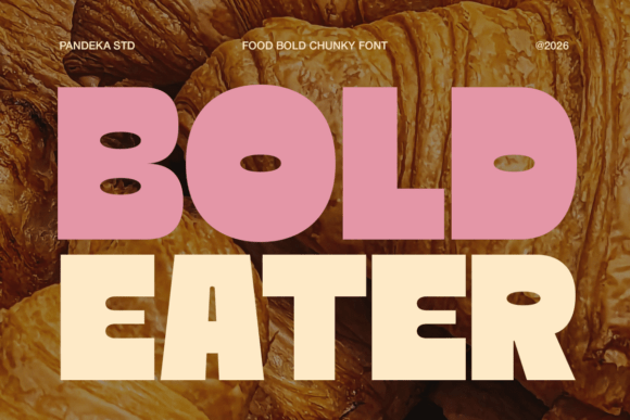 Bold Eater: A Chunky Display Font for Makers