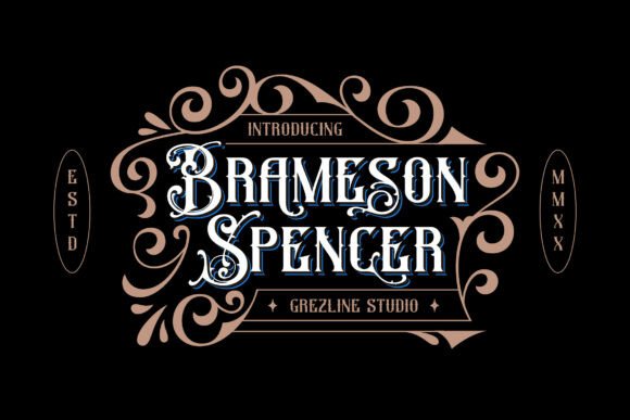 Brameson Spencer: A Premium Display Typeface for Editorial Design
