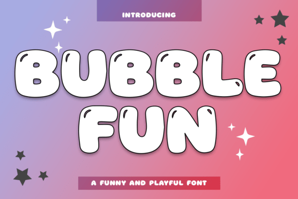Bubble Fun: The Playful Display Font for Bold Campaigns