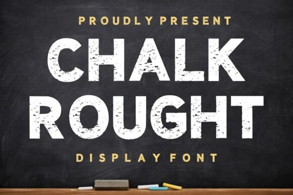Chalk Rought Font for Modern Web Design