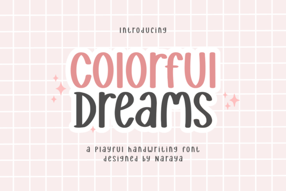 Colorful Dreams Font for Playful Branding
