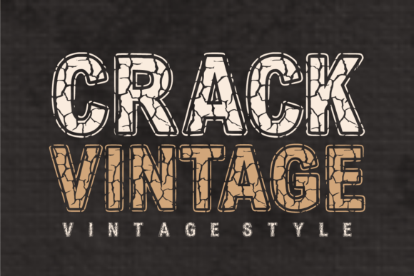 Crack Vintage Font for Bold Brand Identity