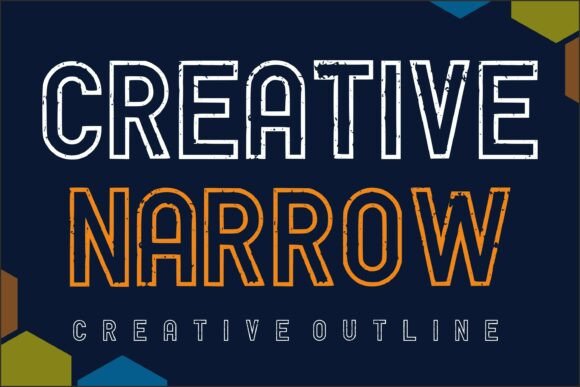Creative Narrow Font for Bold Campaign Headlines