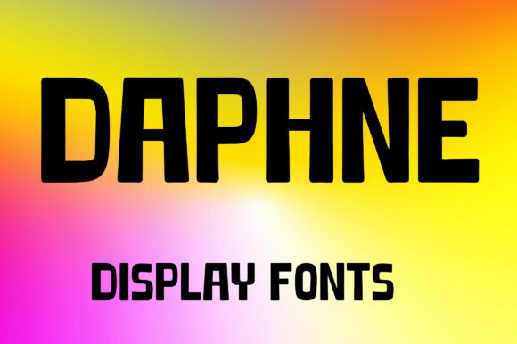Daphne: A Bold Display Font for Makers