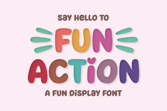 Fun Action Typeface Review for Bold Branding
