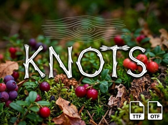 Knots Font: Elevate Your Handmade Brand Identity