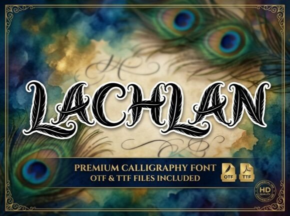 Lachlan Typeface Review for Elegant Campaigns
