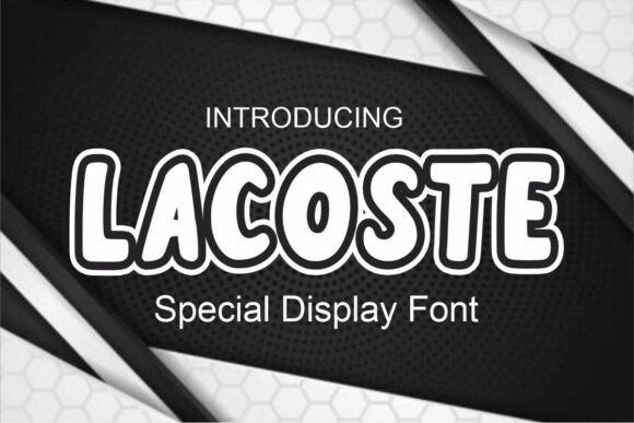 Lacoste Font Review: A Bold Display Typeface for Modern Design