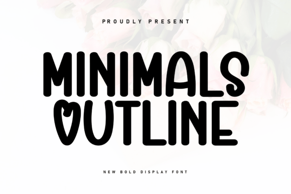 Minimals Outline: A Handwritten Font for Web Design