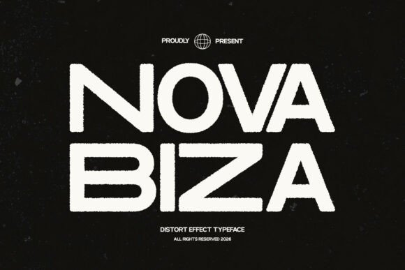 Nova Biza: A Futuristic Display Font for Bold Branding