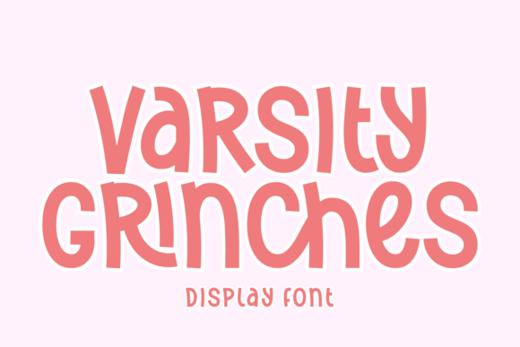 Varsity Grinches Font for Bold Web Design
